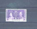 ST VINCENT - 1937  Coronation  1d MM - St.Vincent (...-1979)