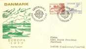 DENMARK 1977 EUROPA CEPT FDC - 1977