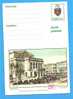 Bucharest National Theatre Square ROMANIA  Postal Stationery Postcard 1999 - Theater