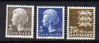 DANEMARK      Neuf **     Y. Et T.  N° 592 / 594      Cote: 4,50 Euros - Nuovi