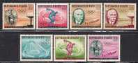 Haiti     Olympic Games Roma 1960      Set    SC# 462-65,C163-65 MNH** - Haiti