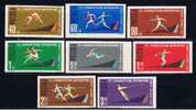 PL Polen 1962 Mi 1338-45B Mnh Sport - Neufs