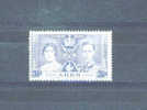 ADEN - 1937  Coronation  31/2a MM - Aden (1854-1963)