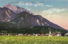 AK Grödig Salzburg Ortsansicht Photochromie ~1910/15 #01 - Grödig