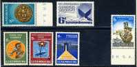 Luxembourg  MNH  Of  6 Stamps " Various Anniversaries  " - Ungebraucht