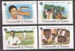 Dominica - Mi-Nr 625/628 Postfrisch / MNH ** (K224) - UNICEF