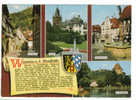 Weinheim A.d. Bergstrasse - Mehrbild Mit Judengasse Schloss Chronik Und Wappen Etc - Weinheim