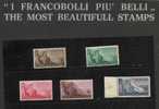 SAN MARINO 1948 LAVORO SERIE COMPLETA MNH - Unused Stamps