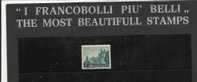 REPUBBLICA DI SAN MARINO 1949 PAESAGGI LANDESCAPE LIRE 5 MNH - Unused Stamps