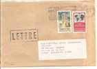 N°Y&T    2351+2391 LETTRE   COURBEVOIE Vers ROCHEFORT Le 14 NOVEMBRE 1994 - Cartas & Documentos