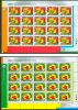 2002 Table Tennis Stamps Sheets Disabled Wheelchair Paralympic IPC Sport - Handicaps