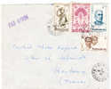 MADAGASCAR Lettrede TULEAR Du 5 Avril 1951 Pour Strasbourg - Briefe U. Dokumente