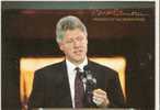 CPSM 10X15 . POLITIQUE . Bill CLINTON . PRESIDENT OF THE UNITED STATES . Photo T. Swiecichowski - Personaggi