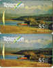 New Zealand, NZ-G-025, $5, 1991 Landscapes, Okarito Lagoon, 7NZLB And 7NZDB. - Nieuw-Zeeland