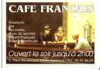 BORDEAUX - . " LE CAFE FRANCAIS " . CPM - Hotels & Restaurants