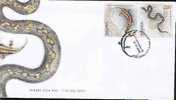 Armenia 2002 - Snakes,  FDC - Serpenti