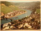 Cochem/Mosel, Blick Vom Pinnerkreuz, Brücke Bridge Pont - Cochem