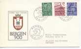 Norway FDC Bergen 900 Years Anniversary With Cachet 23-6-1970 - FDC