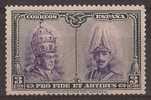 ES420-A157.Spain.Esgane. PIO  Xl Y ALFONSO Xlll.CATACUMBAS DE SAN DAMASO EN1928 (Ed 420**) Sin Charnela - Unused Stamps