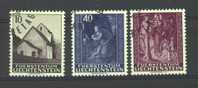 Liechtenstein  :  Yv  394-96  (o) - Gebruikt