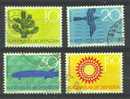 Liechtenstein  :  Yv  408-11  (o) - Used Stamps