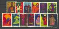 Liechtenstein  :  Yv  434-45  (o) - Used Stamps