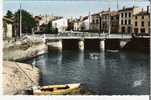 SAUJON 17 Charente Maritime Les Bords De La Seudre Et Le Port Editions CAP Carte Dentelée Véritable Photo - Saujon