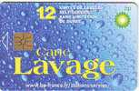 CARTE LAVAGE BP 12 UNITES GEM ETAT COURANT - Car-wash