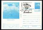 Parachutisme Parachutting, POSTCARD   PMK 1994 RAMNICU-VALCEA Code;76/94. - Paracadutismo