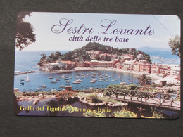 ITALIA TELECOM - 3415 C&C 324 GOLDEN - PRIVATE PUBBLICHE - SESTRI LEVANTE - NUOVA MINT - Private-Omaggi