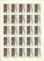 FC5039 - RARE - URSS 1983 - La  Belle  FEUILLE  Entière  Neuve** De 25  TIMBRES N° 5039 (YT) - Œuvres De Peintres Russes - Full Sheets