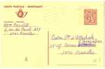 EP  189  I  Obl. - Cartes Postales 1951-..