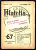 Romania 1947  ,JOURNAL,MAGAZINE; "FILATELIA" Nr.67 - Other & Unclassified