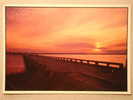 Sunset On The Broad River, Between Beaufort And Hilton Head, S.C., Brücke Bridge Pont - Beaufort