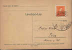 Hungary- Postcard Circulated In 1937- Special Stamp. - Covers & Documents