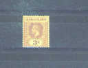 CAYMAN ISLANDS - 1912  George V  3d MM - Cayman (Isole)