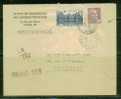 FRANCE 1947 N° Usages Courants Obl. S/Lettre Recommandée - Storia Postale