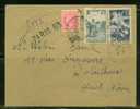 FRANCE 1946 N° Usages Courants Obl. S/Lettre Entiére - Briefe U. Dokumente