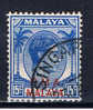 MAL+ Malaya IV 1945 Mi 9ay Aufdruck BMA - Malaya (British Military Administration)