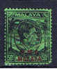 MAL+ Malaya IV 1945 Mi 11ay Aufdruck BMA - Malaya (British Military Administration)