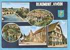 CP - Beaumont Sur Sarthe- Beaumont Vivoin- Multivues- Maison à Colombages- 72- Sarthe - Beaumont Sur Sarthe