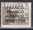 Patriotico, 5 Cts Cid, Franco - Franco- Viva España, Guerra Civil ** - Emissioni Nazionaliste