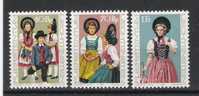 Liechtenstein Y/T 625 / 627 (**) - Unused Stamps