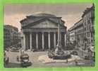 ROMA PANTHEON CARTOLINA FORMATO GRANDE VIAGGIATA NEL 1958 - Pantheon