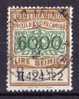1981 / 84  IMPOSTA DI BOLLO PER CAMBIALI - LIRE 6.000 - Fil. Stelle - Revenue Stamps