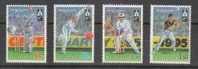 Nuova  Zelanda   -   1994.   Centenario  Del  Cricket.  Complete  Set.  MNH,  Fresh - Cricket