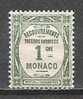 Monaco - Timbres Taxe - 1924/5 - Y&T 13 - Neuf ** - Taxe