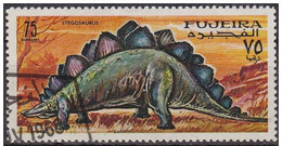 Fujeira 1968 Michel 255A Sello * Animales Prehistoricos Stegosaurus Correo Aereo Yvert 78-D Fuyaira Fujairah Stamps - Fujeira