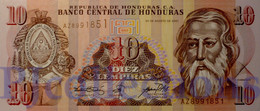 HONDURAS 10 LEMPIRAS 2001 PICK 86a UNC - Honduras