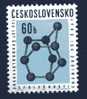 CZECHOSLOVAKIA 1966 Chemistry  Cpl Set Yvert Cat N° 1499   Absolutely Perfect  MNH** - Chemie